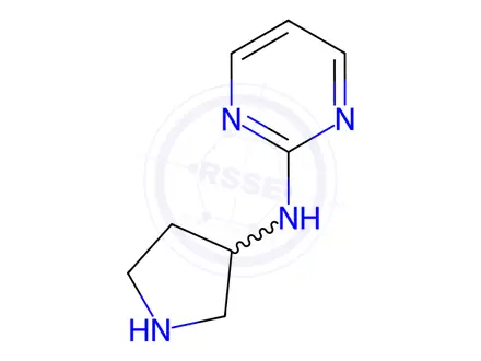 Chemical structure of N-(pyrrolidin-3-yl)pyrimidin-2-amine