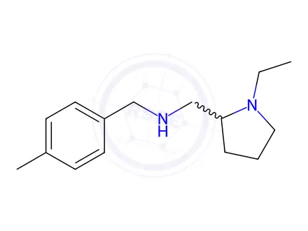 Chemical structure of 1-(1-Ethylpyrrolidin-2-yl)-N-(4-methylbenzyl)methanamine