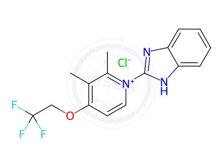 Chemical structure of Lansoprazole Impurity 54