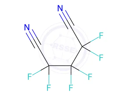 Chemical structure of Hexafluoroglutaronitrile