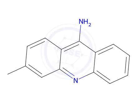 Chemical structure of 3-Methyl-9-acridinamine
