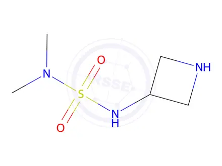 Chemical structure of [(azetidin-3-yl)sulfamoyl]dimethylamine hydrochloride