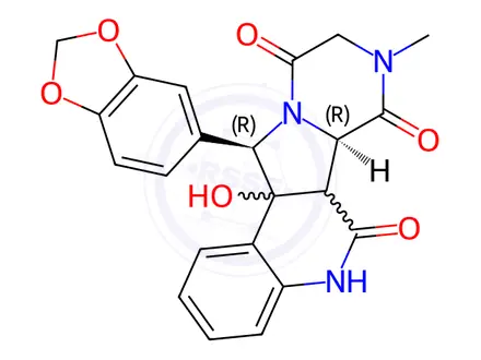 Chemical structure of Tadalafil Impurity D (R,R)Isomer