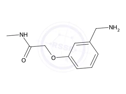 Chemical structure of 2-(3-(Aminomethyl)phenoxy)-N-methylacetamide