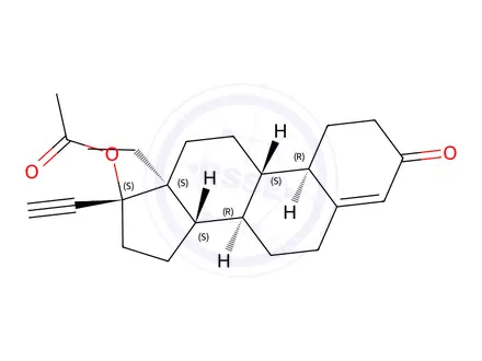 Chemical structure of Norgestimate EP Impurity A (Norgestimate USP Related Compound A) (Mixture of Enantiomers)