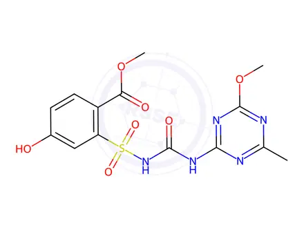 Chemical structure of Metsulfuron-methyl-4-hydroxy