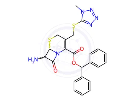 Chemical structure of Cefmetazole sodium Impurity 24