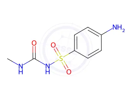 Chemical structure of Carbutamide Impurity 114