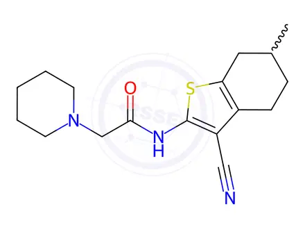 Chemical structure of WAY-247443