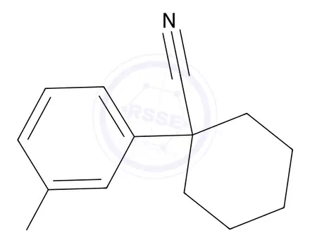 Chemical structure of 1-(3-Hydroxyphenyl)cyclohexane-1-carbonitrile