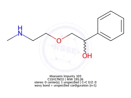 Chemical structure of Mianserin Impurity 103