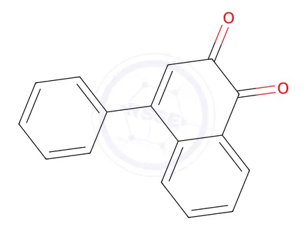 Chemical structure of 4-Phenylnaphthalene-1,2-dione