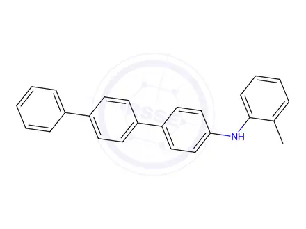 Chemical structure of N-(o-tolyl)-[1,1':4',1''-terphenyl]-4-amine
