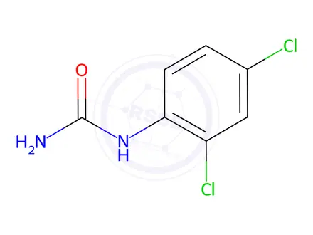 Chemical structure of 1-(2,4-Dichlorophenyl)urea