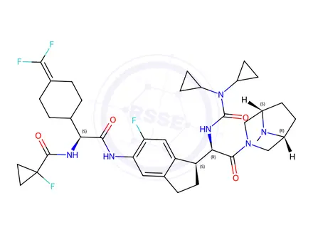 Chemical structure of Olverembatinib Impurity 34