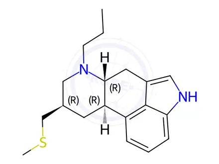 Chemical structure of Pergolide