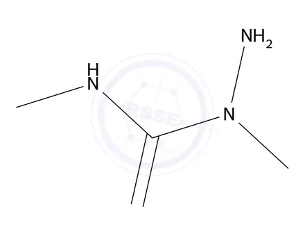 Chemical structure of 2,4-Dimethylthiosemicarbazide