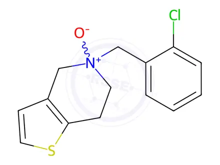 Chemical structure of Ticlopidine Impurity 15