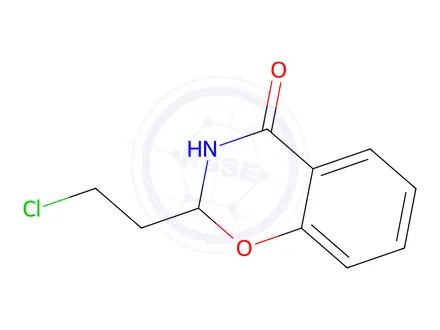 Chemical structure of chlorthenoxazine