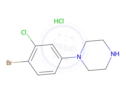 Chemical structure of Trazodone Hydrochloride Impurity 78 Hydrochloride