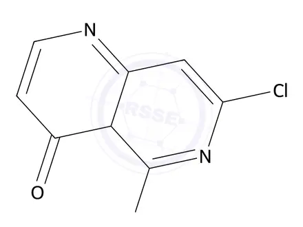 Chemical structure of 5,7-Dichloro-1,6-naphthyridin-4(1H)-one