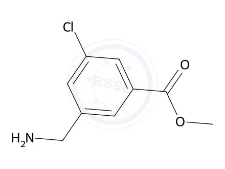 Chemical structure of Methyl 3-(aminomethyl)-5-chlorobenzoate