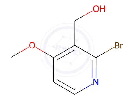 Chemical structure of (2-Bromo-4-methoxypyridin-3-yl)methanol