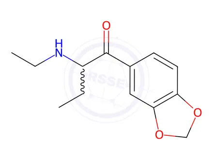 Chemical structure of Eutylone