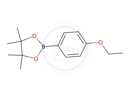 Chemical structure of 4-Ethoxyphenylboronic Acid Pinacol Ester