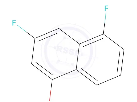 Chemical structure of 3,5-difluoronaphthalen-1-ol