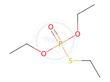 Chemical structure of O,O,S-Triethyl Phosphorothiolate