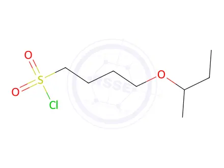 Chemical structure of 4-(Sec-butoxy)butane-1-sulfonyl chloride