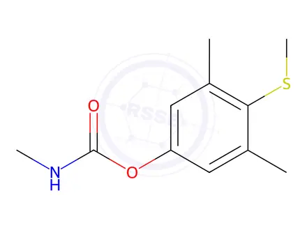 Chemical structure of Methiocarb