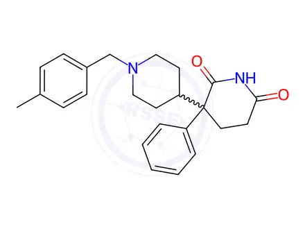 Chemical structure of Dexetimide Impurity 3