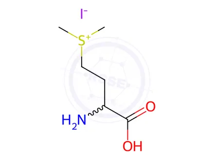 Chemical structure of Acetylcysteine Impurity 184 Iodide
