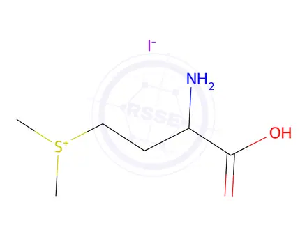 Chemical structure of Acetylcysteine Impurity 184 Iodide