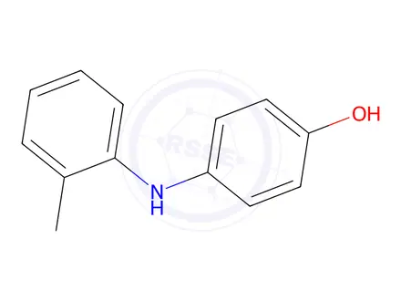 Chemical structure of 4-HYDROXY-2'-METHYLDIPHENYLAMINE