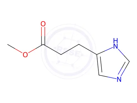 Chemical structure of Methyl 3-(Imidazol-4-yl) Propionate