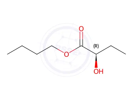 Chemical structure of Butyl (2R)-2-hydroxybutanoate