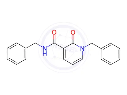 Chemical structure of N,1-Dibenzyl-2-oxo-1,2-dihydropyridine-3-carboxamide