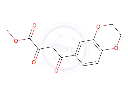 Chemical structure of Methyl 4-(2,3-Dihydro-1,4-benzodioxin-6-yl)-2,4-dioxobutanoate