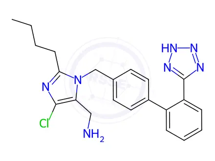 Chemical structure of Losartan Potassium Impurity 25
