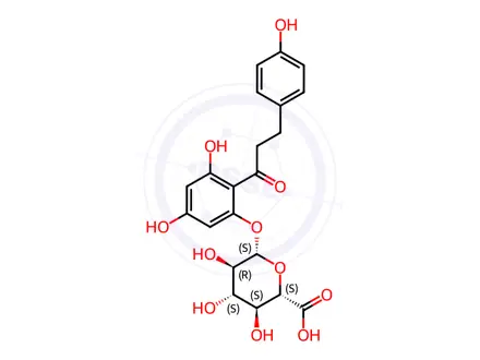 Chemical structure of Phloretin Impurity 2