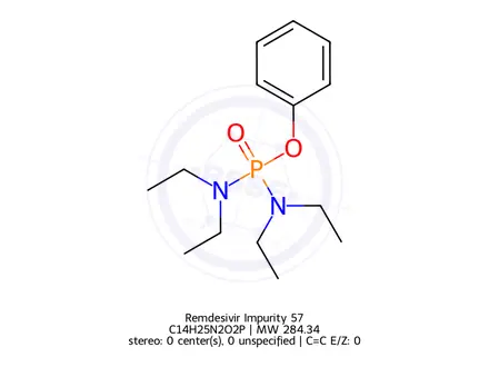 Chemical structure of Remdesivir Impurity 117