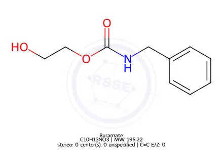 Chemical structure of Buramate