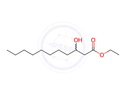 Chemical structure of Ethyl 3-hydroxyundecanoate