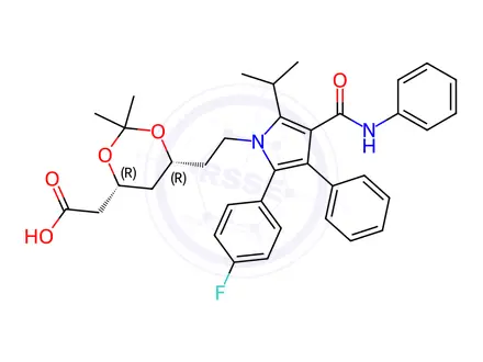 Chemical structure of Atorvastatin Impurity 46