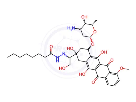 Chemical structure of Zorubicin Impurity 48