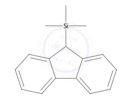 Chemical structure of (9H-fluoren-9-yl)trimethylsilane