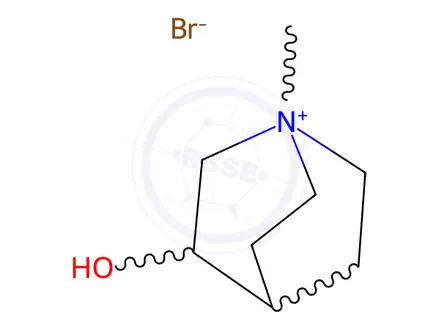 Chemical structure of Clidinium Bromide USP Related Compound A